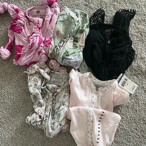 Bamboo baby girl bundle !